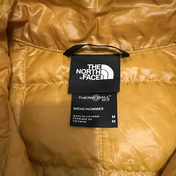 The North Face Thermoball Vest in Yellow Size M Men’s - Picture 3 of 10